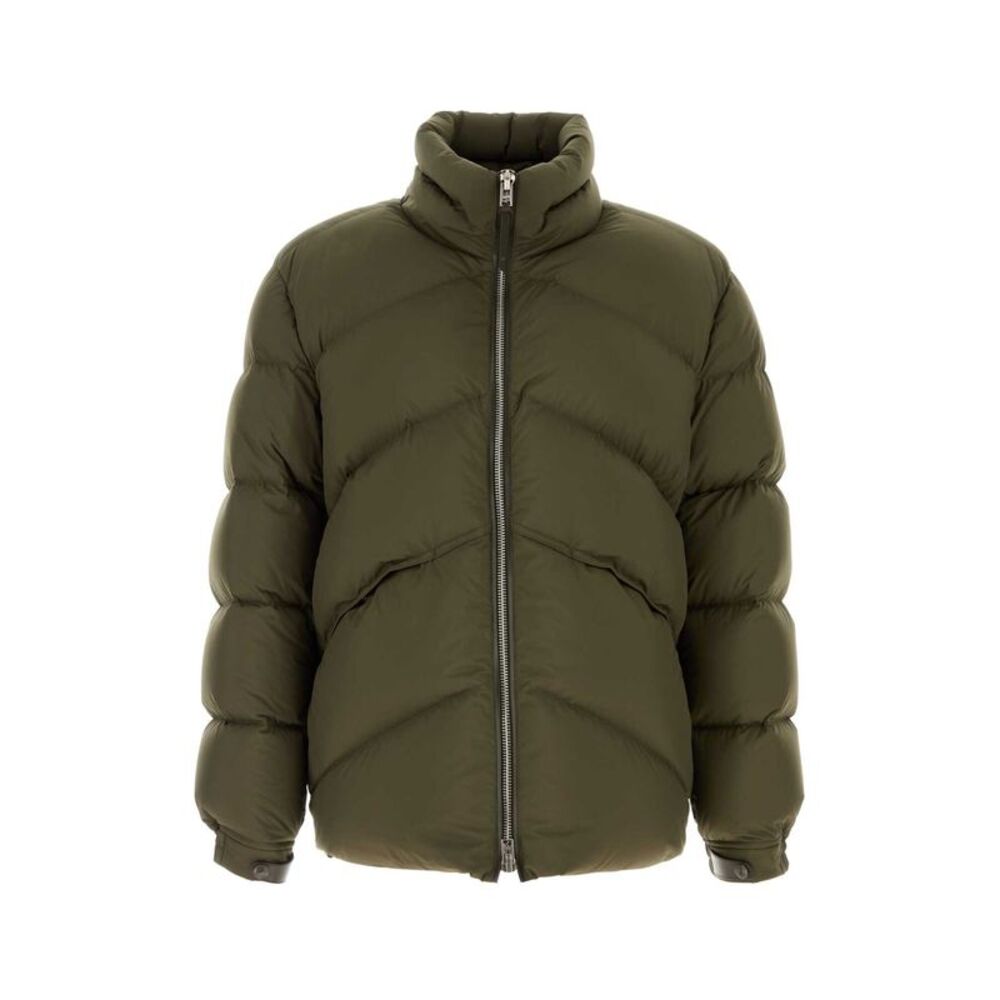 Tom Ford Men Olive Green Polyester Down Jacket